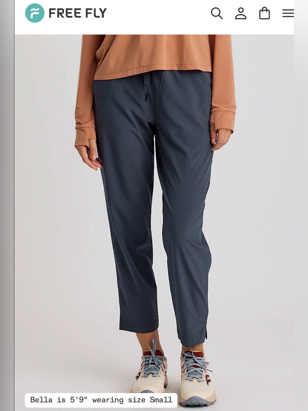 Free Fly Breeze Drift Ankle Performance Pants Women’s , Small